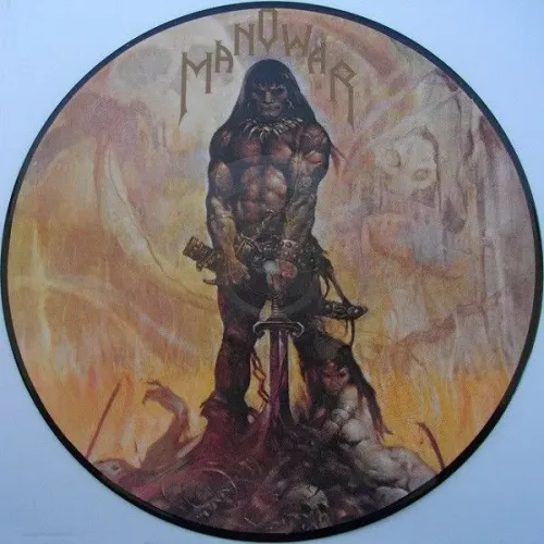 Manowar LP Battling Hamburg Picture LP