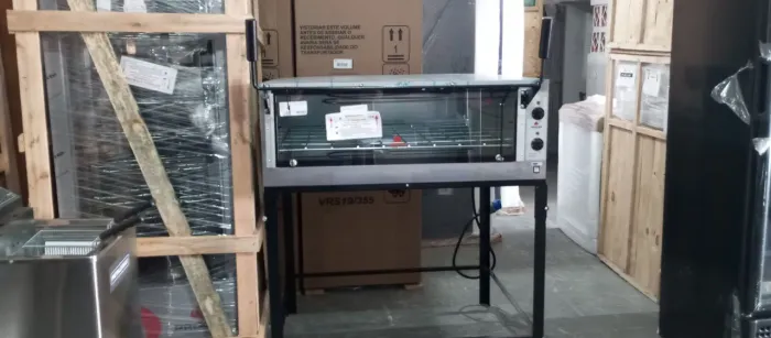 NZ. Forno elétrico lastro refratário 90x90 PROGÁS