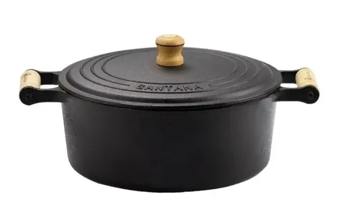 Panela Caçarola de Ferro 2 Litros Numero 18 Santana