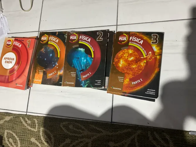 Coleção completa. Os fundamentos da Física. Partes 1 ,2,3 e suplementos.