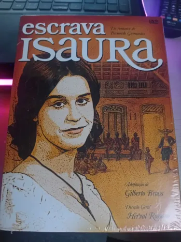 DVD da Novela Escrava Isaura Lacrado.