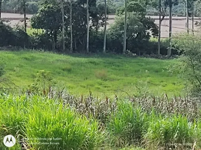 Sítio de 4,84 hectares, casa de caseiro, área de lazer, poço artesiano e rio nos fundos,