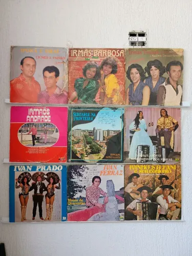 Discos de vinil. LP. Música Sertaneja de raiz e pé de serra.