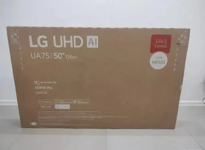 Smart TV LG 50 Polegadas 4K Nova Lacrada
