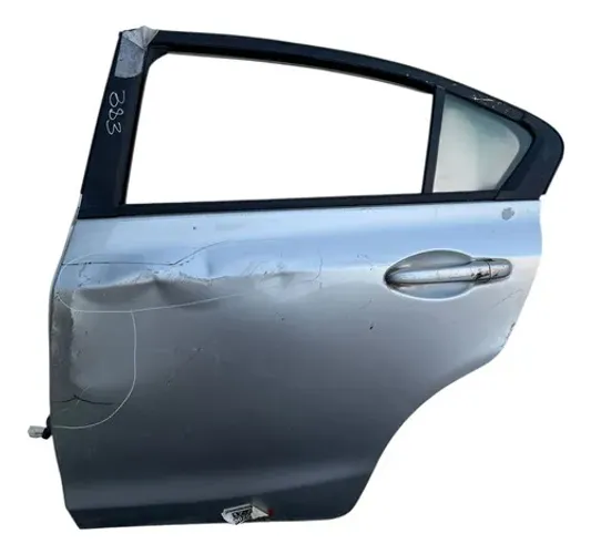 Porta Civic G9 2014/2015 Traseira Esquerda Cinza Avariada