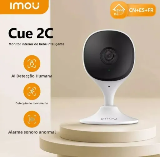 Câmera wifi IMOU Cue 2C monitoramento interno