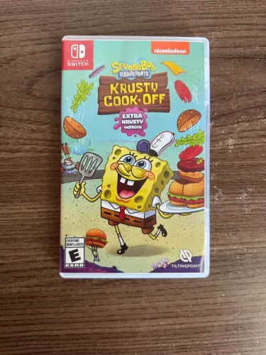 Jogo Bob Esponja Krusty Cook-off