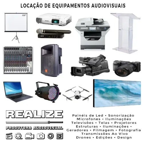 Locação - Aluguel de Equipamentos Audiovisual