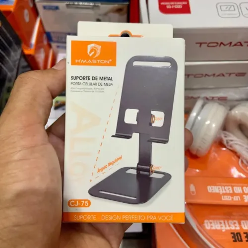 Suporte de Metal para Celular H'MASTON CJ-75