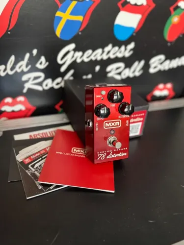 Pedal MXR '78 Distortion Custom Badass