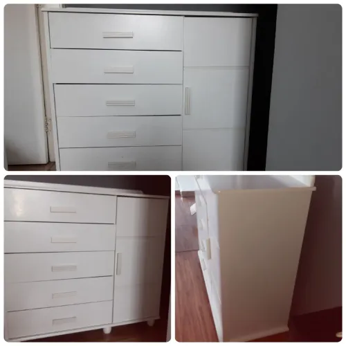  Cômoda Branca