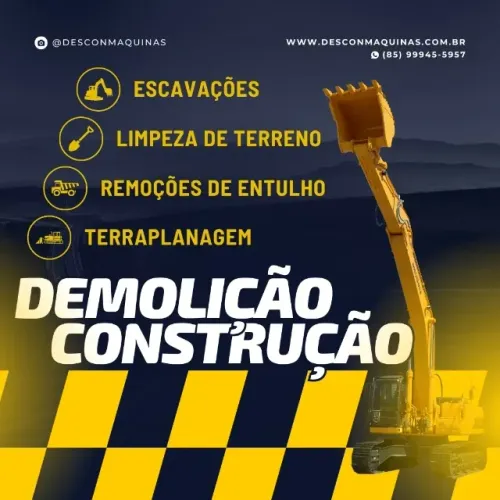 DEMOLIÇÃO DE OBRAS
