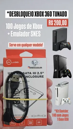 Kit Xbox 360 Tunado - Exploit Rock Band Blitz