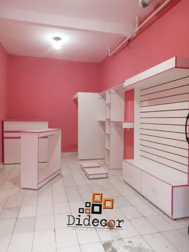 Loja completa - Branco e Rosa
