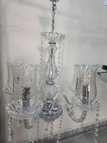 Lustre de Cristal Clássico - Elegância para sua casa!