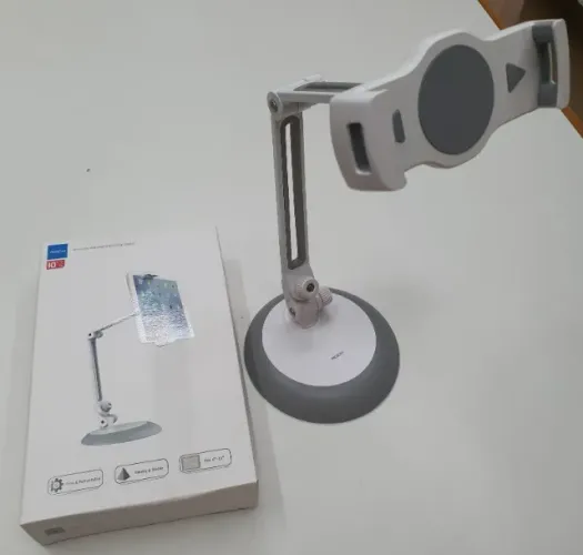 Suporte De Mesa Ajustável Para Tablets E Smartphones - Marca Rock - Estado de Novo