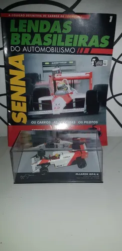 Lendas brasileiras do automobilismo Senna Mclaren