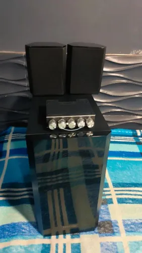 Placa amplificador ZK MT21 + Sub e 2 caixas