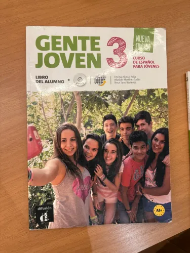 gente joven 3: cuaderno de ejercicios (NOVO) + libro del alumno (+ cd) (POUQUÍSSIMO USO)