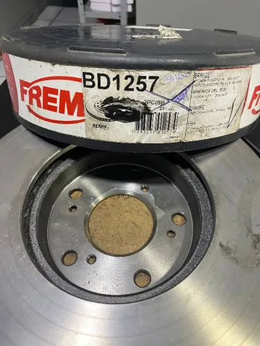 PAR DISCO FREIO FREMAX HONDA ACCORD V6 2001/07, DX E LX 2003/4, HONDA CR-V 2002/04(BD1257)