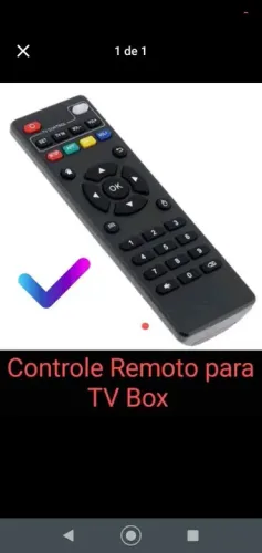 Controle Remoto para TV Box