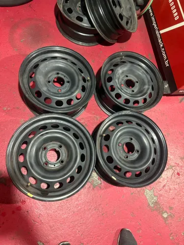 Rodas de ferro para carro 15 4x108