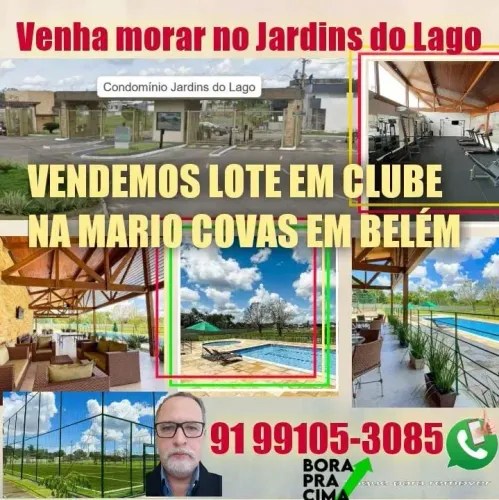 Lote para venda tem 251 m² em Coqueiro - Belém - PA