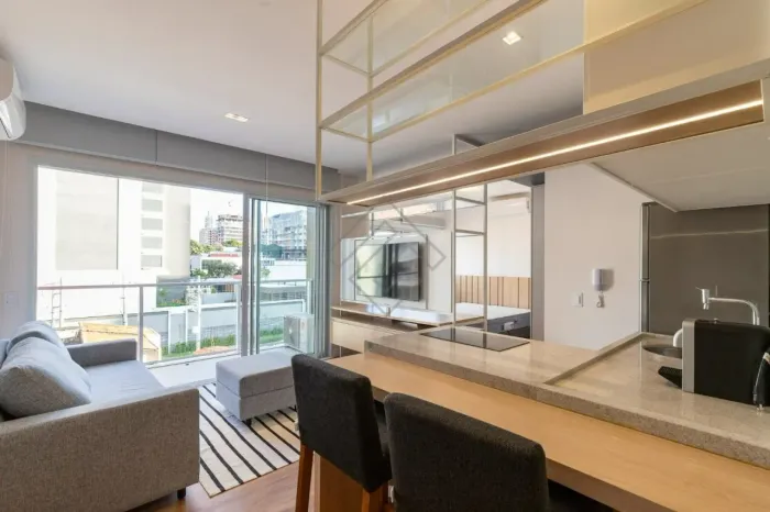 Apartamento Totalmente mobiliado à venda no Cambuí em Campinas/SP.
