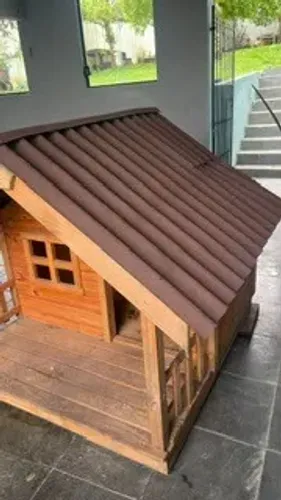 Casinha de cachorro madeira, grande!