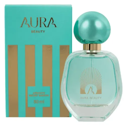 Deo Colônia EDT Afrodite Secret Garden AURA Beauty by Jade Picon 50ml