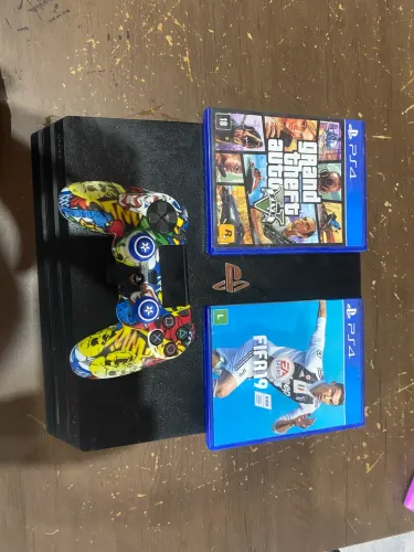 ? PS4 PRO 1TB - ÚNICO DONO
