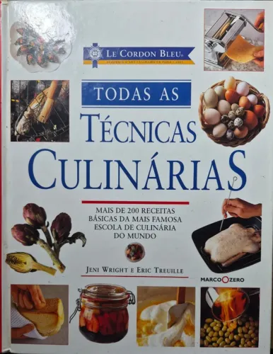 Livro de tecnicas culinarias Le Cordon Bleu