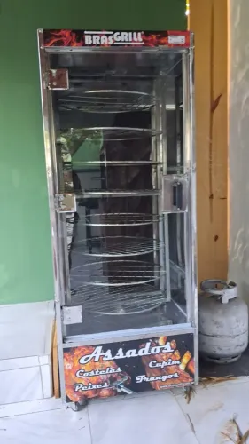 Maquina de assar frango