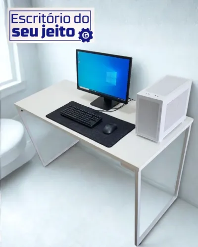 Birô Industrial NOVA Mesa Multiuso para Notebook Computador de Estudo Home Office Gamer