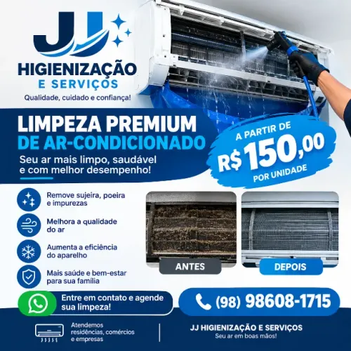 LIMPEZA DE AR- CONDICIONADO