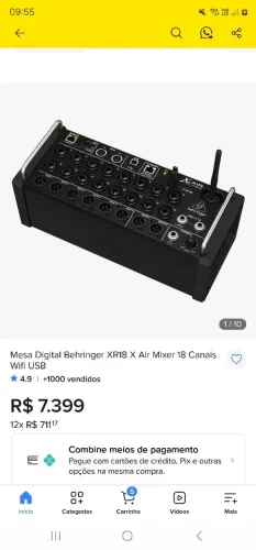 MESA DIGITAL BEHRINGER XR18