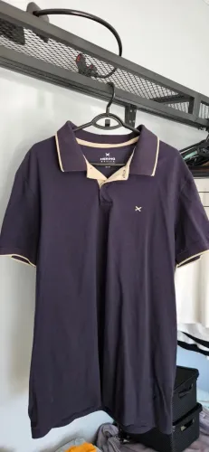 Camisa Polo Azul Marinho - Hering - Tamanho: M