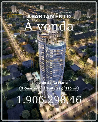 Lazer e Conforto: Apartamento com 3 Suítes na Ilha de Santa Maria, Vitória