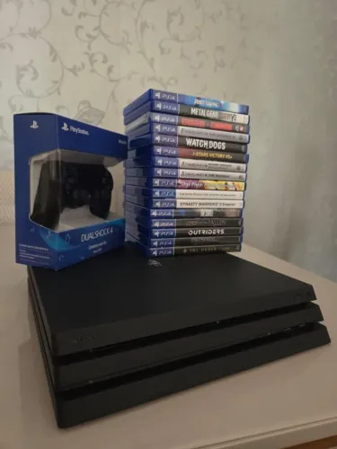 PS4 Pro Completo com Controle ? Vendo Junto ou Separado dos Jogos