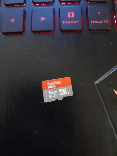 Cartão MicroSD Classe 10 16GB SandiskUltra