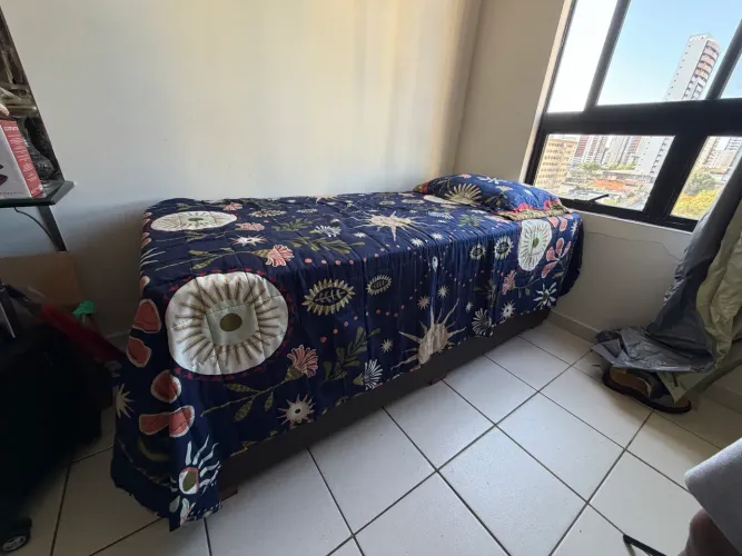 Cama de solteiro Nova C/ baú