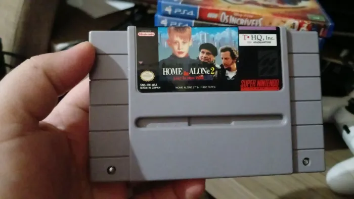 Fita Home Alone 2 Snes Original