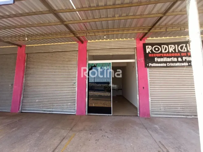 Loja para alugar, Loteamento Residencial Pequis - Uberlândia/MG - Rotina Imobiliária
