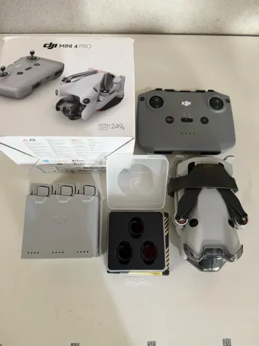 Drone DJI mini 4 pro + acessórios 