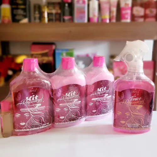Kit Rapunzel Ladylu Completo - Crescimento e Fortalecimento Capilar