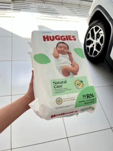 FRALDA HUGGIES RN - Natural Care