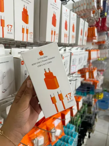 Carregador Apple Original iPhone 15, 16 e 17 PRO Max Tipo C - Entrega Grátis