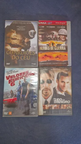 DVDS originais em perfeito estado lote