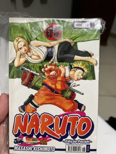 Mangá Naruto Pocket volume 18 novo Panini