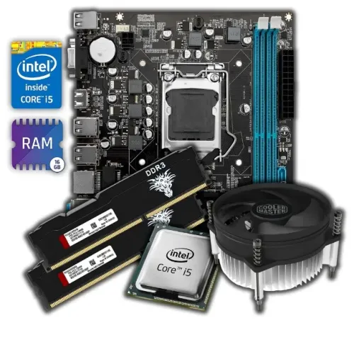 Kit i5 | 16gb de Ram | Funcionando com Garantia | Vai na Caixa.